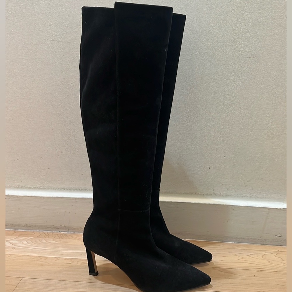Stuart Weitzman knee high suede boots